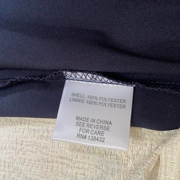 Modcloth Personal Boldness Metallic Floral‎ Fit And Flare Dress Size 6 - Picture 10 of 11